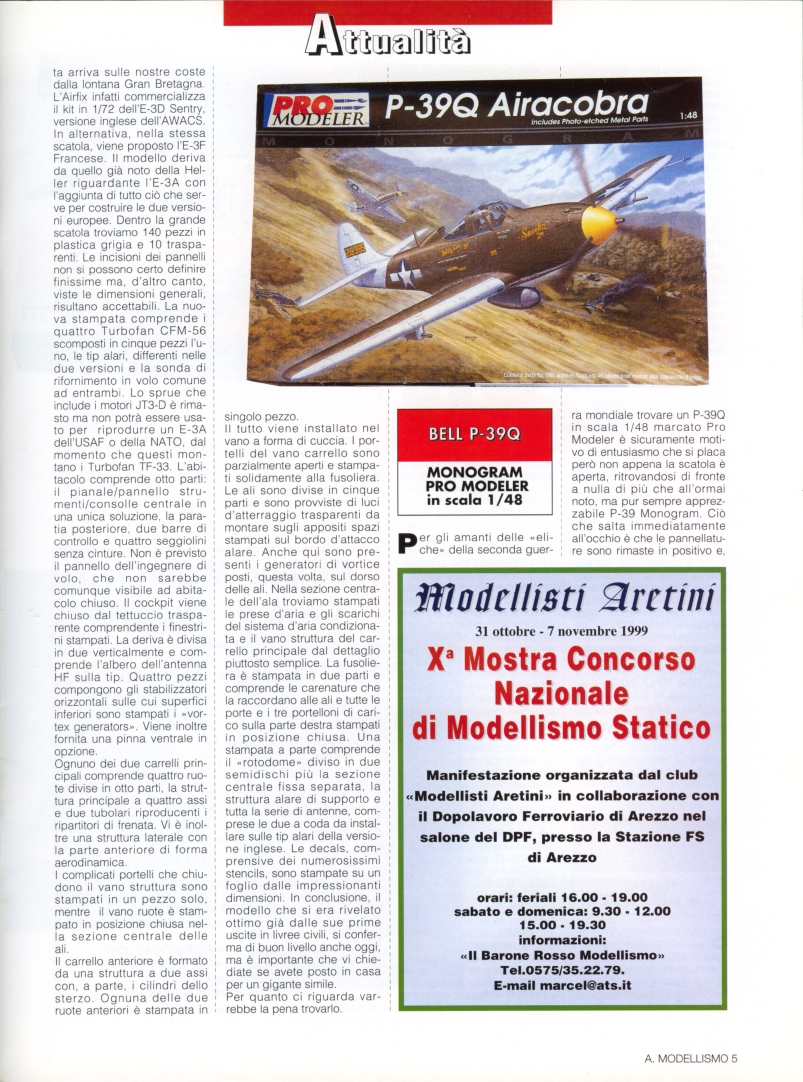 Aerei Modellismo 1999-10